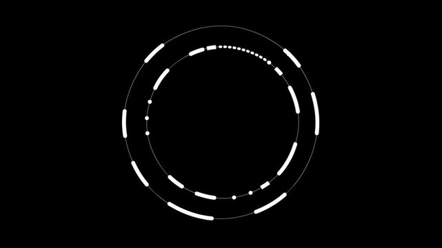 Circular Shape Animation With Alpha
