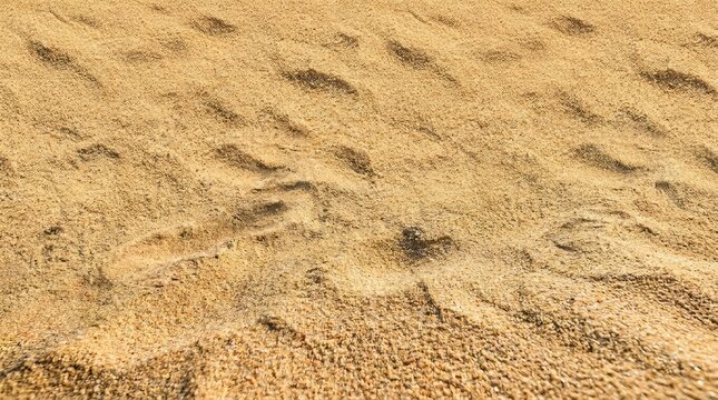 Sand surface with natural texture patterns.