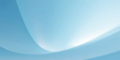 Naklejka premium A blue abstract wave design featuring flowing curves and light motion patterns for a professional business wallpaper or sea-inspired vector backdrop