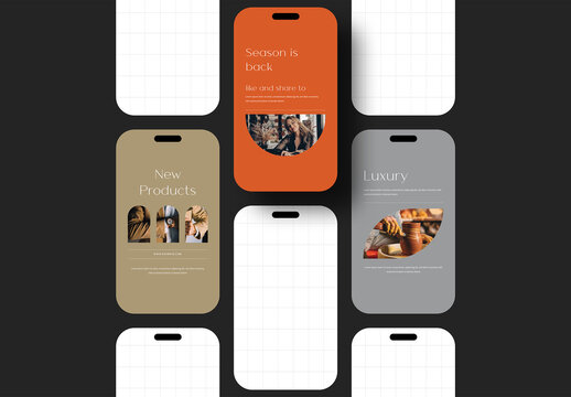 Social Media Mockup Collage