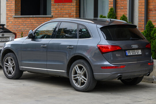 April 18, 2026, Tbilisi, Georgia Audi Q5 First Generation Facelift 8R 2012-2016 SUV Parked