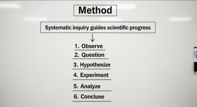 Scientific Method Steps Flowchart