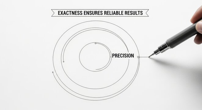 Precision Drawing Guiding Towards Exactness