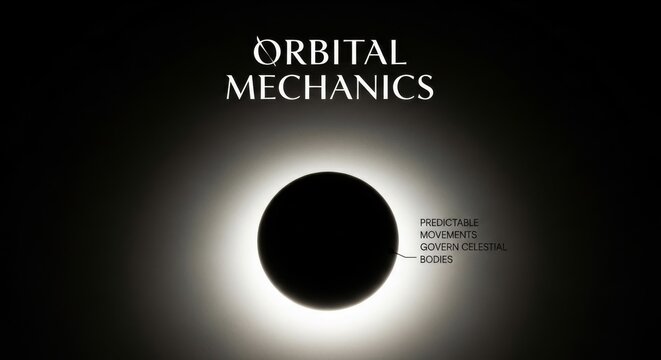 Solar Eclipse Demonstrating Orbital Mechanics