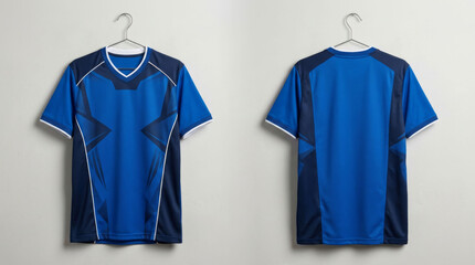 Maqueta de diseño de camiseta deportiva.