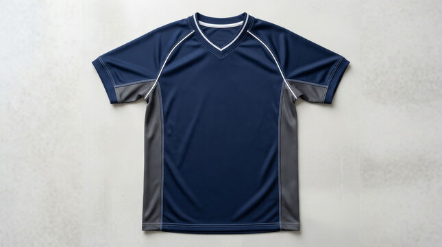 Maqueta de dise&ntilde;o de camiseta deportiva.