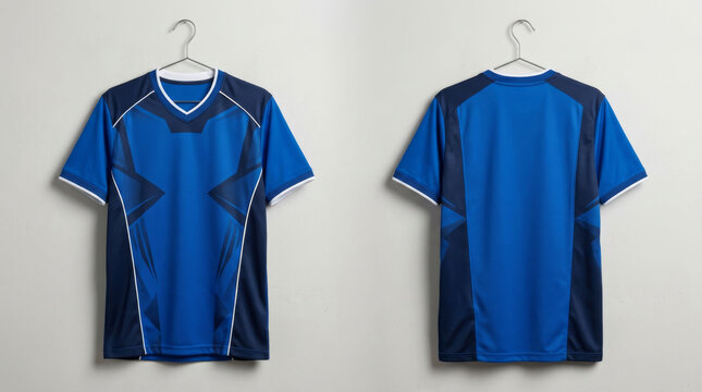 Maqueta de dise&ntilde;o de camiseta deportiva.