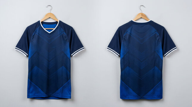 Maqueta de dise&ntilde;o de camiseta deportiva.