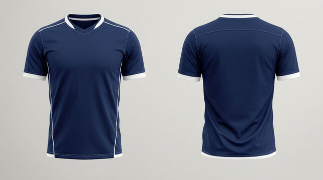 Maqueta de dise&ntilde;o de camiseta deportiva.