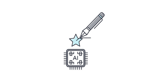 Microchip being edited with a pen.