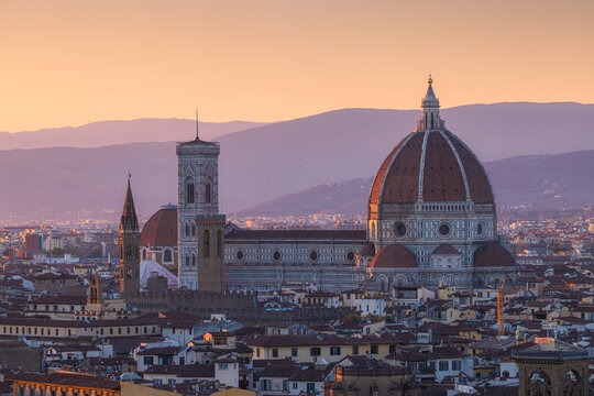 In the historic center of Florence