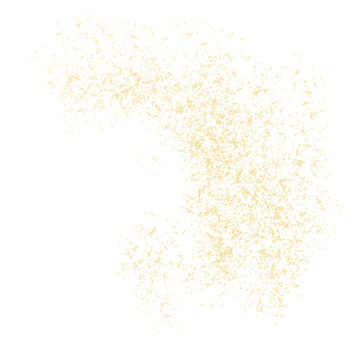 Gold Particle Grain Explosion 