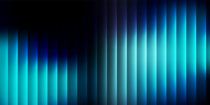 Abstract blue and cyan vertical gradient background with soft light stripes and modern minimal design. vector ilustartion eps10 modern desin