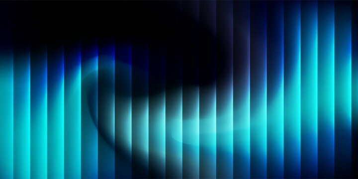 Abstract blue and cyan vertical gradient background with soft light stripes and modern minimal design. vector ilustartion eps10 modern desin