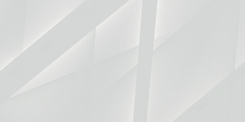 Fototapeta premium Abstract white and gray background. smooth abstract background, blurred pattern. Light pale vector background. Abstract pale geometric pattern eps 10