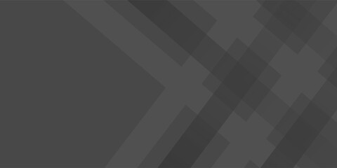 Obraz premium Abstract dark gray geometric background with overlapping diagonal stripes and shadows. vector illustration
