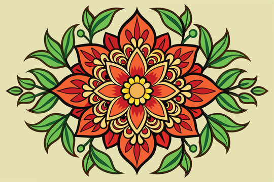 Adobe Illustrator Artwork mandana artdesign using adobe illustrator using adobe illustrator.