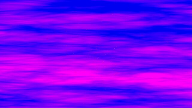 Futuristic Synthwave Pink and Blue Motion Graphic Background with Golden Dust