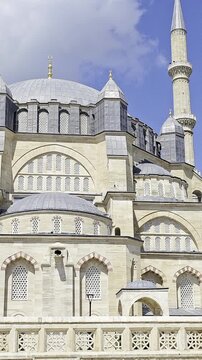 Ottoman architectural masterpiece: the Selimiye Mosque by Mimar Sinan.