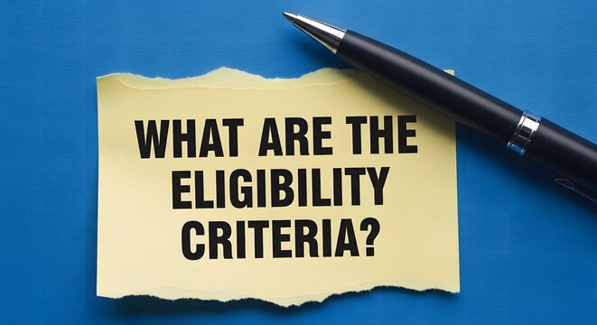 Inquiry about eligibility a torn note and pen symbolize questions regarding requirements and qualifications