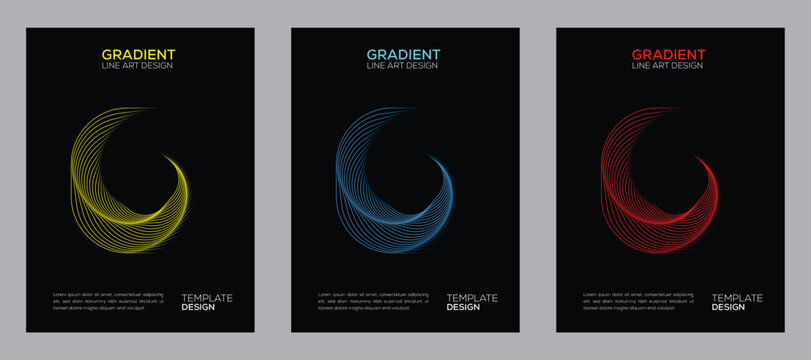 Abstract Gradient Swirls for Modern Web Design, Branding, and Tech Graphics - Dynamic Visuals