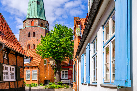 old town of Travemuende - germany