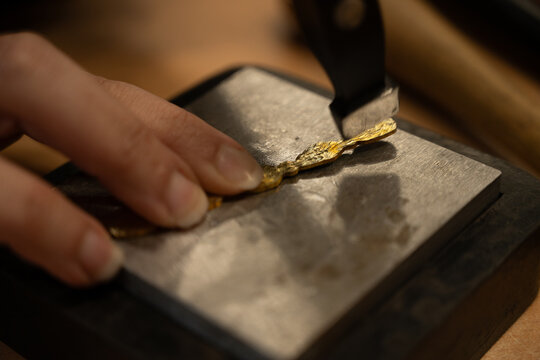 Gold Hammer Texturing