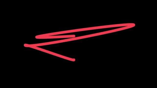 Futuristic red laser beams glowing in dark abstract motion light energy