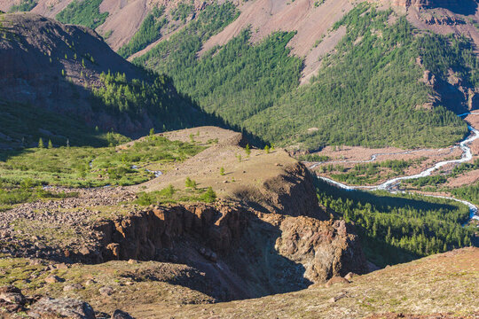 Putorana Plateau landscape, Taimyr. Russia