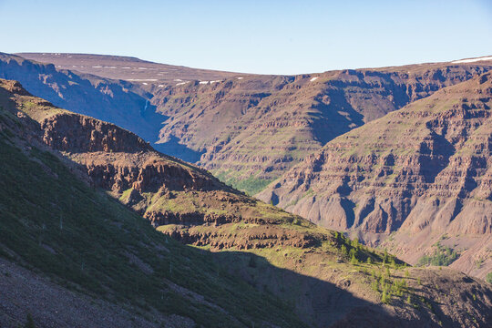 Putorana Plateau landscape, Taimyr. Russia