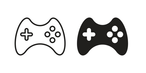 Gamepad icon for ui app design and web designs © Delour