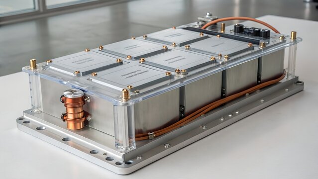 Electric vehicle battery pack with copper wiring