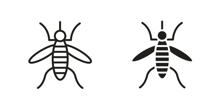 Mosquito icon for ui app design and web designs
