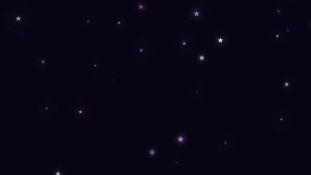 Cosmic night sky with twinkling stars, deep space background, astronomy theme galaxy cosmos universe