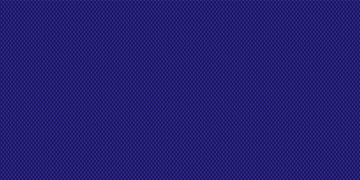 Sports blue jersey texture background. Seamless mesh fabric pattern with small perforated holes and subtle shadows. Realistic vector illustration for athletic wear, activewear, uniform design mockups
