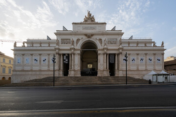 Obraz premium Palazzo delle Esposizioni facade - Rome, Italy