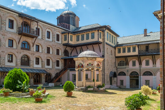 Holy Monastery of Xiropotamou, Mount Athos, Greece
