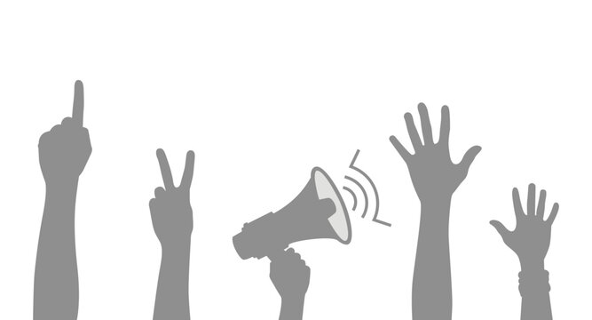 Small german flag centered on a checkered background with a green pattern element on the right side.