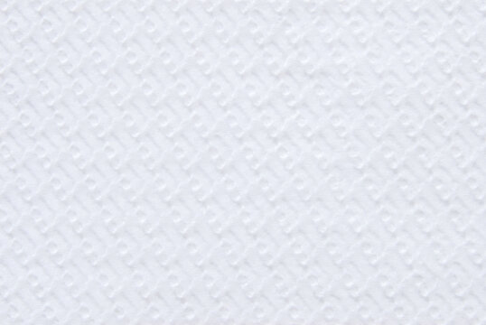 White clean ornamental tissue paper texture as background