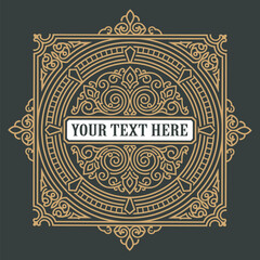 Vintage Design with Ornaments  © Roverto