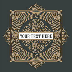 Vintage Design with Ornaments  © Roverto