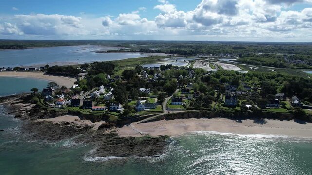 Baie du Cabonnais, Mesquer, France