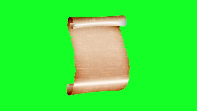 extinguished cigarette butt on green screen background