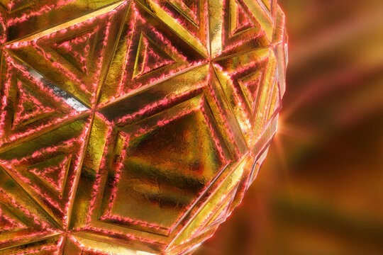 Snub dodecahedron Fragment | Archimedean Solids | Polyhedra 
[Macro Texture Background, Abstract Glass Planes & Refraction, Sci-Fi Digital Surface, Modern Tech Backdrop, 4K Render]