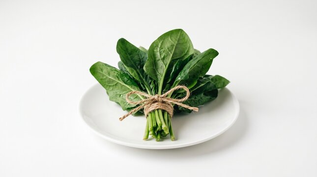 Tanaman hijau diatas piring