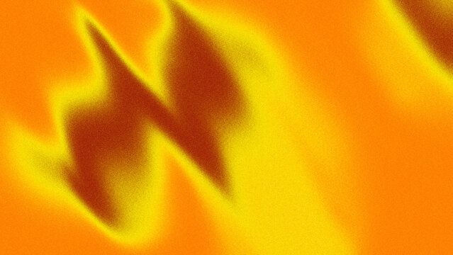 Abstract Orange Aura Gradient Background with Grainy Texture
