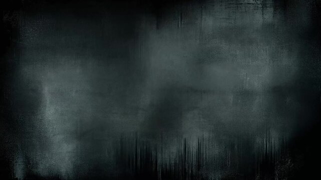 Dark, smoky clouds swirl over a stormy, moody sky. Heavy mist drifts across the scene, veiling distant forms