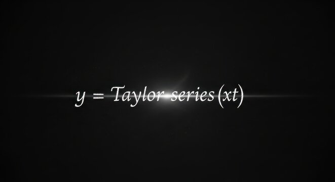 Equation of Taylor Series Expansion Expressing a Function as an Infinite Sum of Terms Polynomial Approximation Understanding Mathematical Concepts Function Representation
