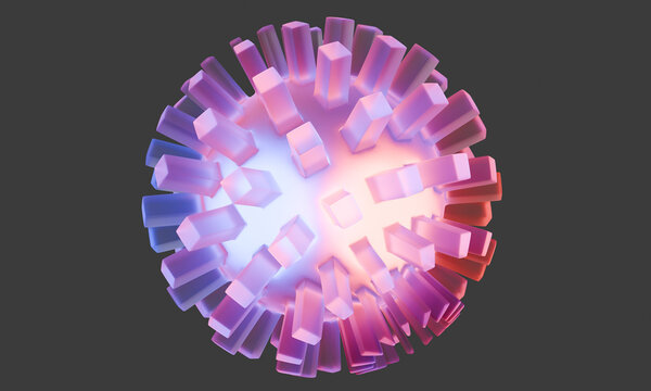 abstract 3d sphere
