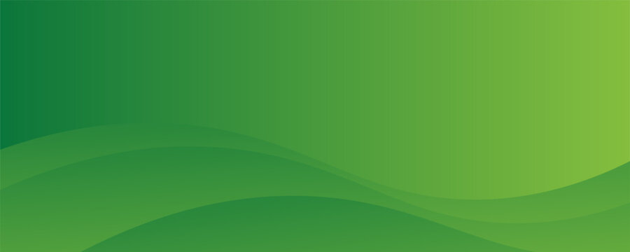Abstract green curve background with smooth gradients, perfect for covers and digital designs.